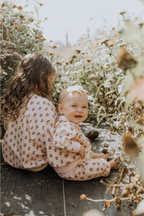 Fleece Sweatshirt in Wild Rose