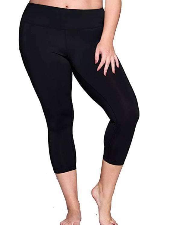 Charlies Project Kids Original Soft Black Adult & Kids Regular Length Buttery Soft Leggings — side view