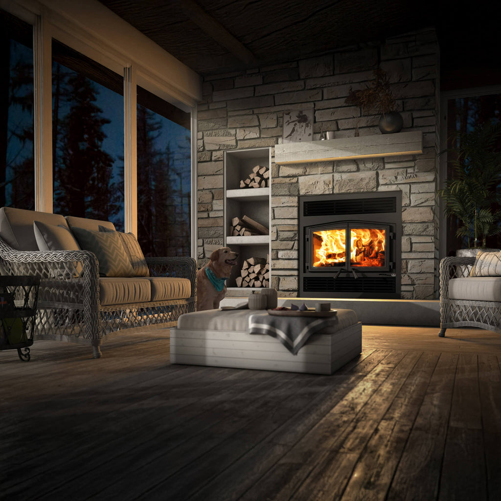 Osburn Stratford II Wood-Burning Fireplace Insert [OB04007] (SAK31578) – SAKSBY WHOLESALE, view 3