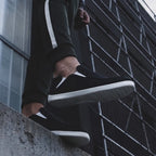 Bearfoot Oso CG2 - Black/White — zero-drop heel-to-toe profile
