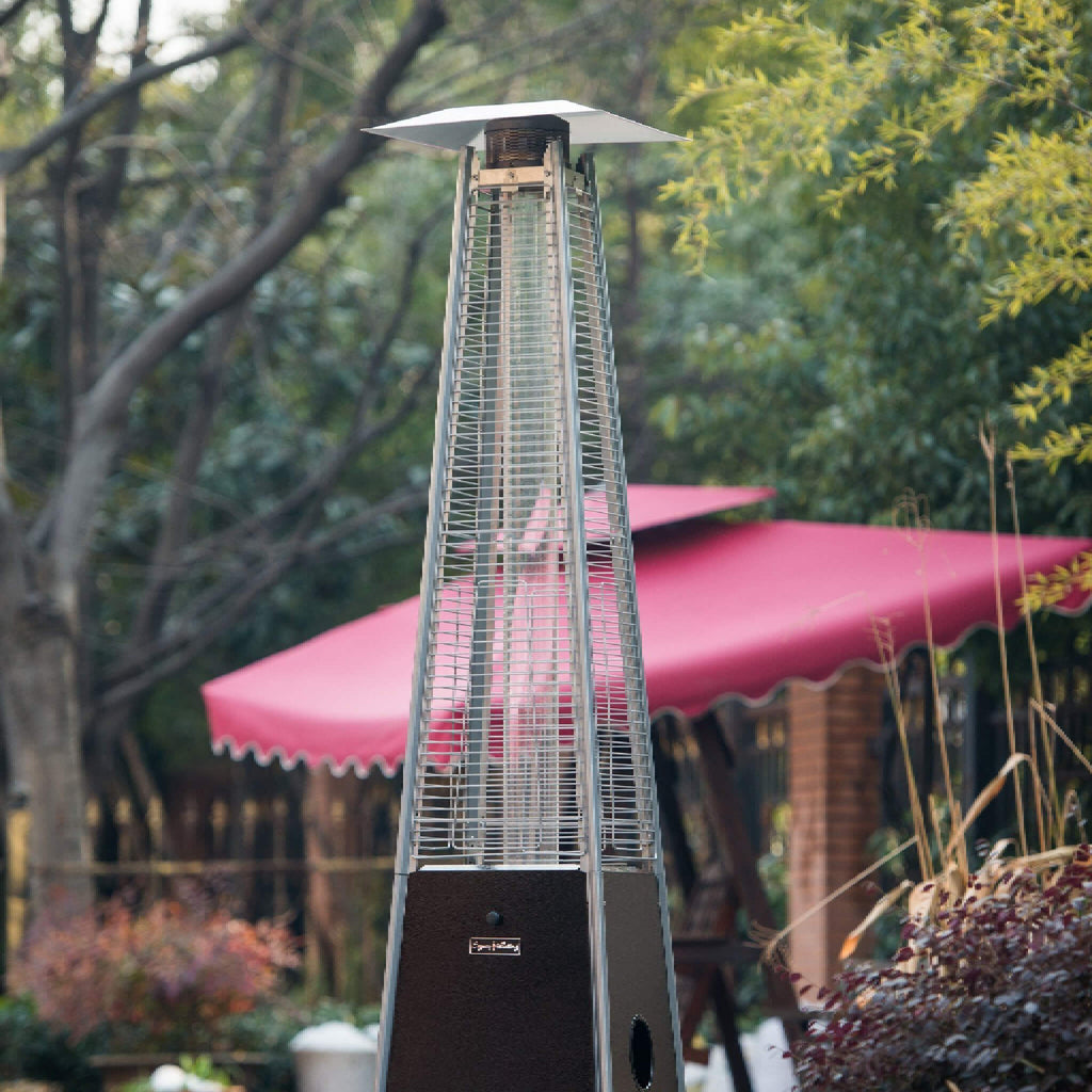 Legacy Heating Outdoor Commercial 40K BTU Quartz Glass Tube Patio Propane Heater With Visible Flame (SAK91398) – SAKSBY WHOLE