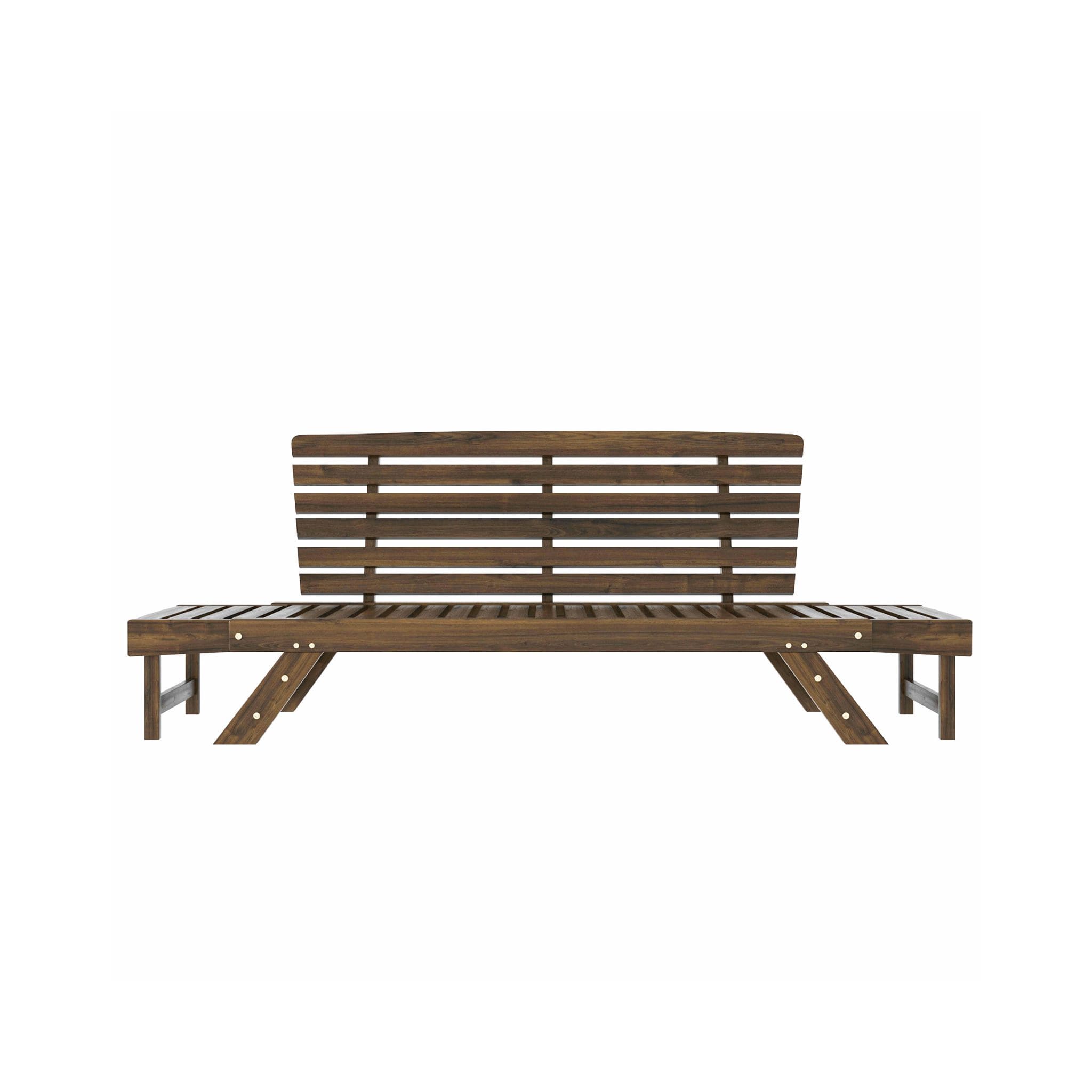 Alora Outdoor Adjustable Wooden Patio Daybed Sofa With Cushions (SAK41345) – SAKSBY WHOLESALE, view 20