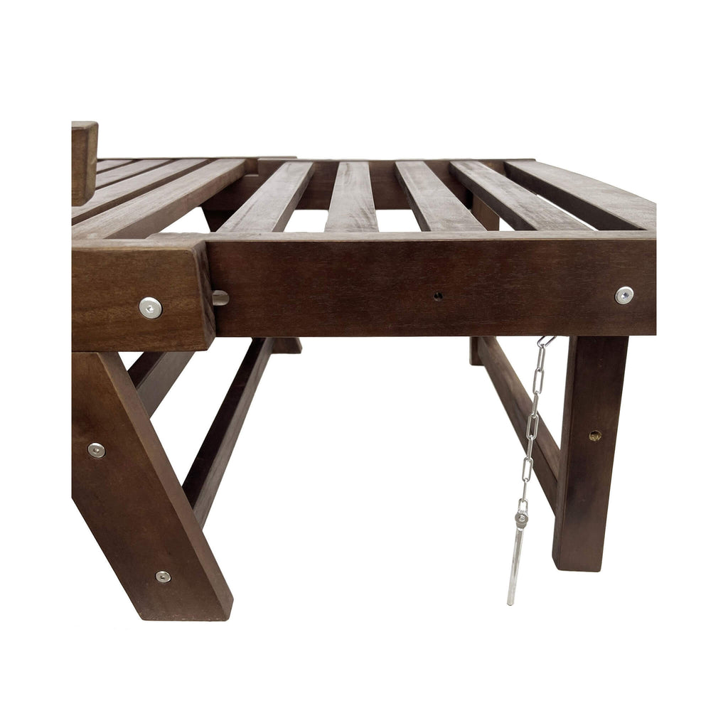 Alora Outdoor Adjustable Wooden Patio Daybed Sofa With Cushions (SAK41345) – SAKSBY WHOLESALE, view 25