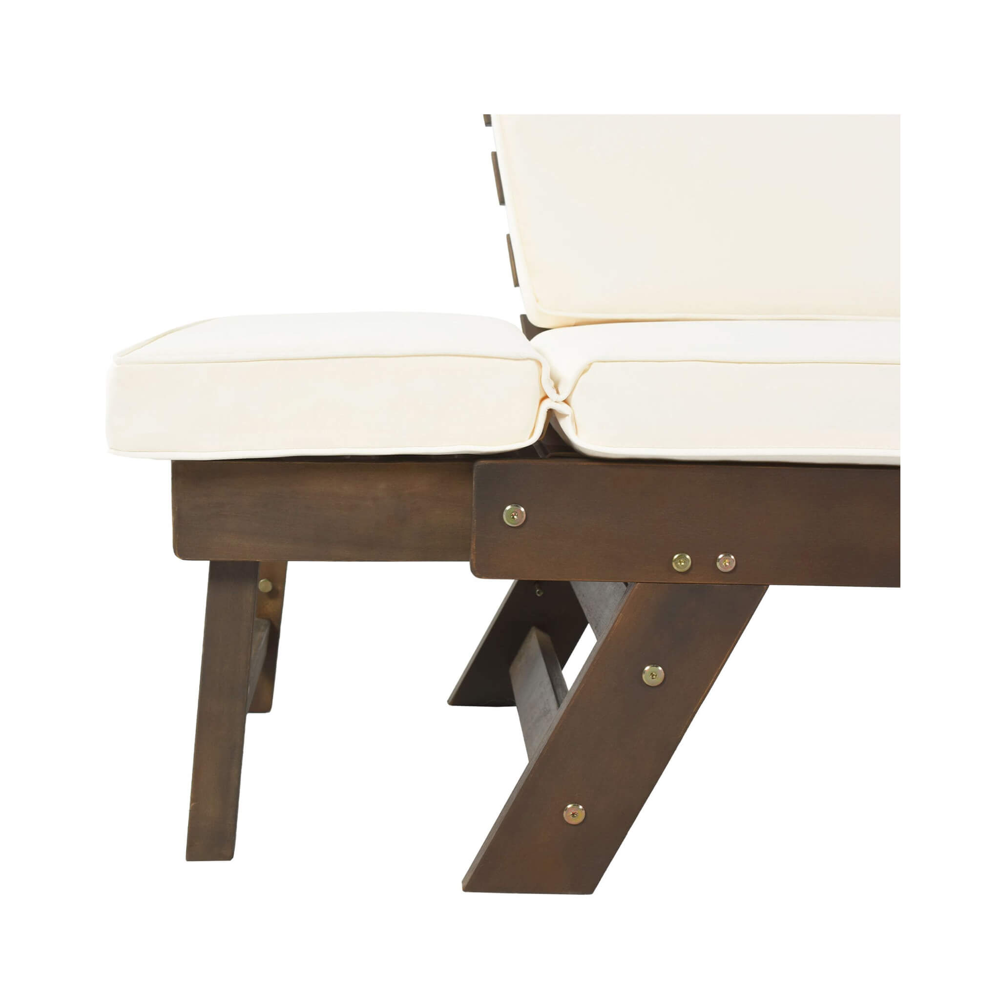 Alora Outdoor Adjustable Wooden Patio Daybed Sofa With Cushions (SAK41345) – SAKSBY WHOLESALE, view 14