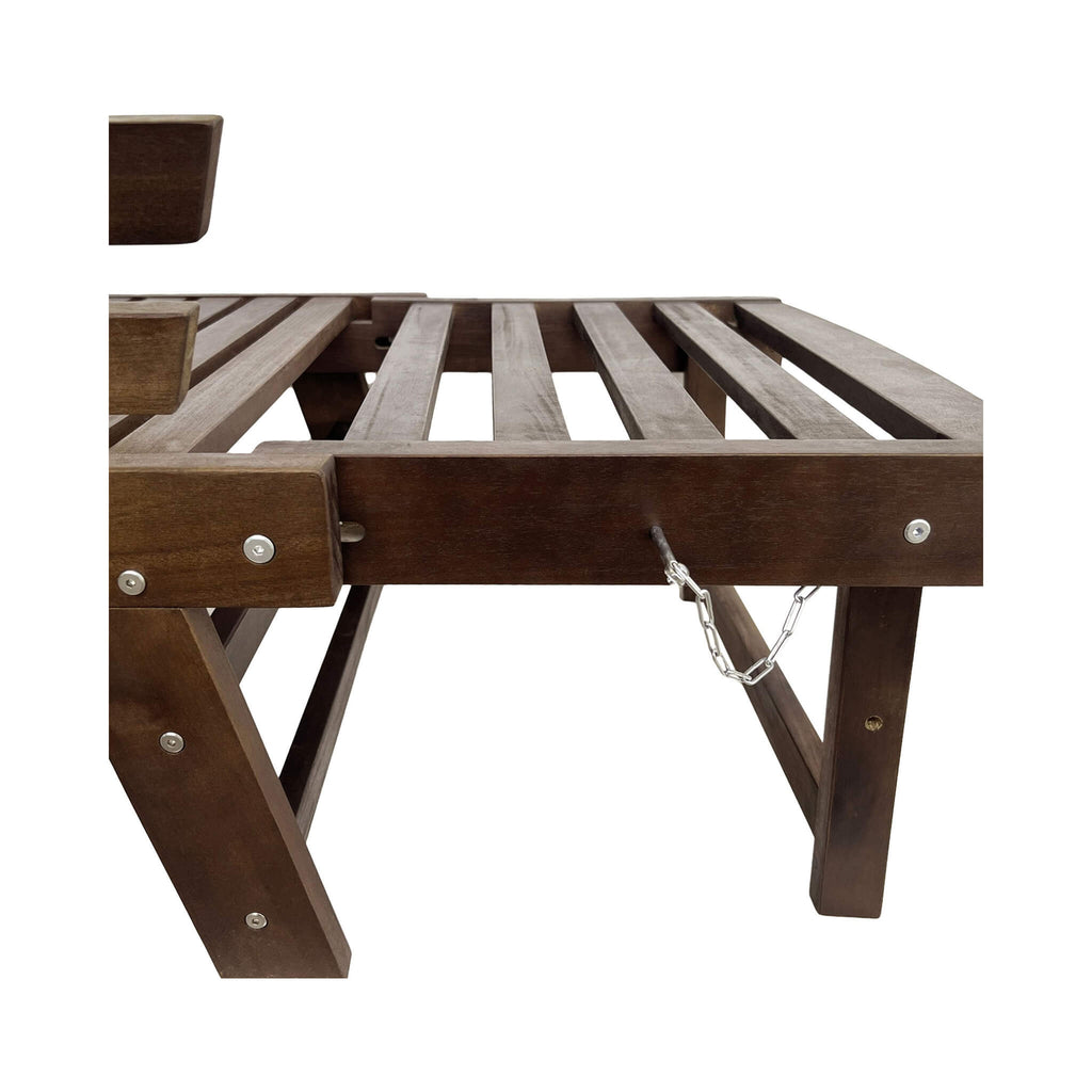 Alora Outdoor Adjustable Wooden Patio Daybed Sofa With Cushions (SAK41345) – SAKSBY WHOLESALE, view 23
