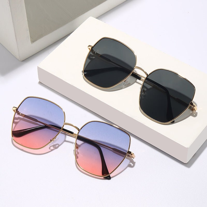 Mariam's Collection Oversized Gradient Sunglasses for Women – Face-Slimming Fashion Statement… — main product shot