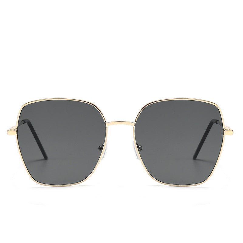 Mariam's Collection Oversized Gradient Sunglasses for Women – Face-Slimming Fashion Statement… — Mariam's Collection branding close-up