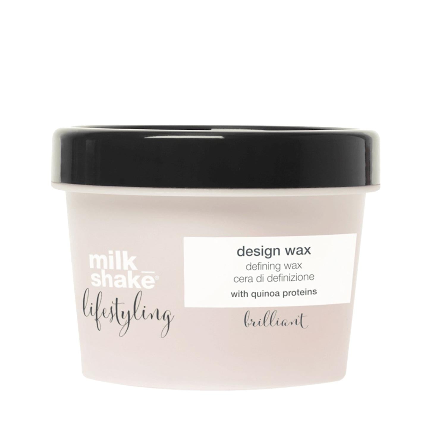 milk_shake Design Wax 100ml - Styling & Holding Hair Wax for Versatile Looks