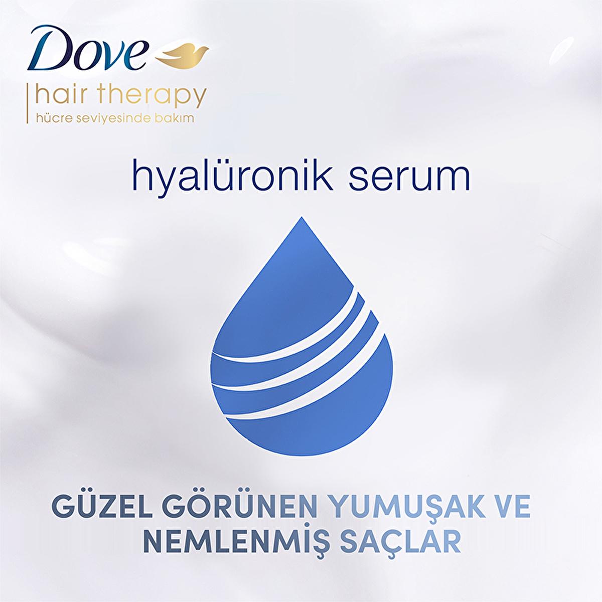 Dove Hair Therapy Hydration Spa Shampoo: Intense Moisture for Dry & Damaged Hair - Hyaluronic Acid, Deep Scalp Care, Stronger Hair