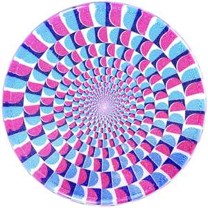 BodyCandy Clear Acrylic Optical Illusion Saddle Plug 14mm to 25mm — detail close-up