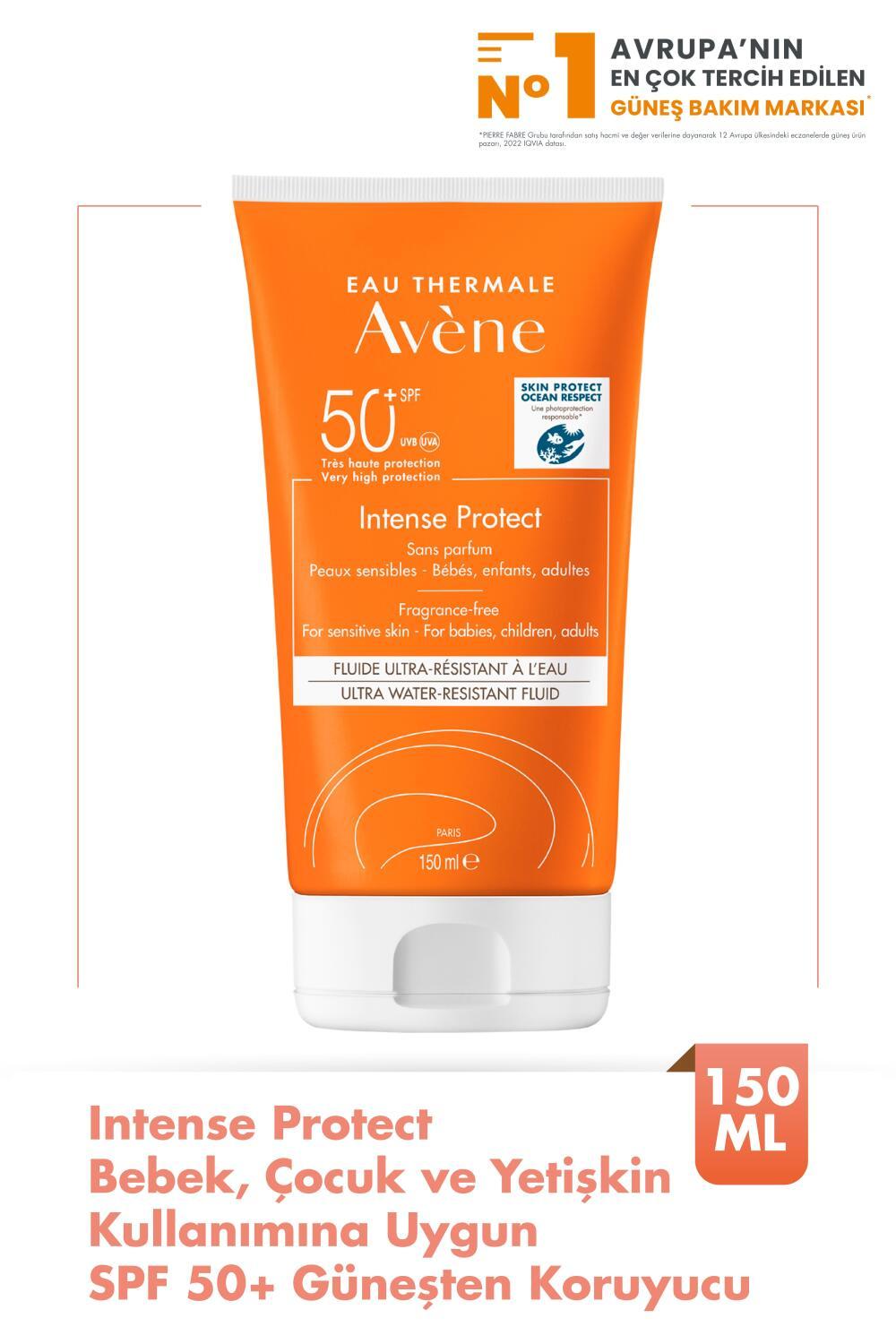 Avene Intense Protect SPF50+ Fluid Ultra Sunscreen 150 ml
