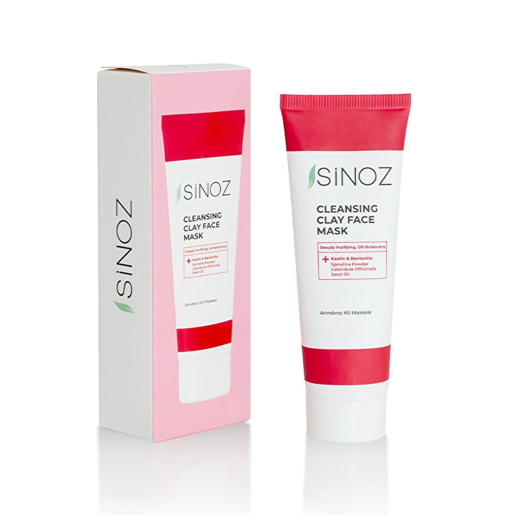 Sinoz Acne & Blackhead Purifying Facial Mask: Deep Pore Cleansing, Oil Control, and Natural Extracts for Clearer Skin