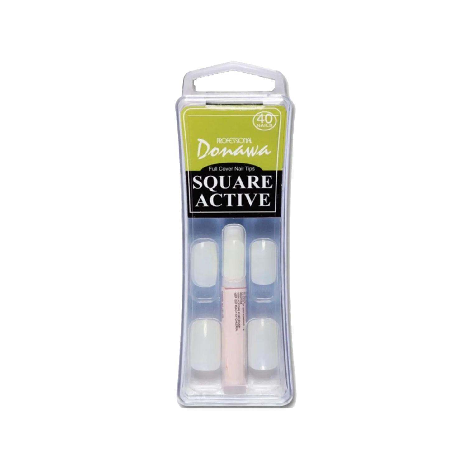 Donawa False Nails CW-04 Model - Artificial Nail Enhancements for Salon-Quality Look
