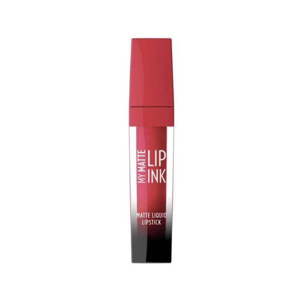 Golden Rose Matte Liquid Lipstick No:08 - Long-Lasting, Non-Drying Lip Color