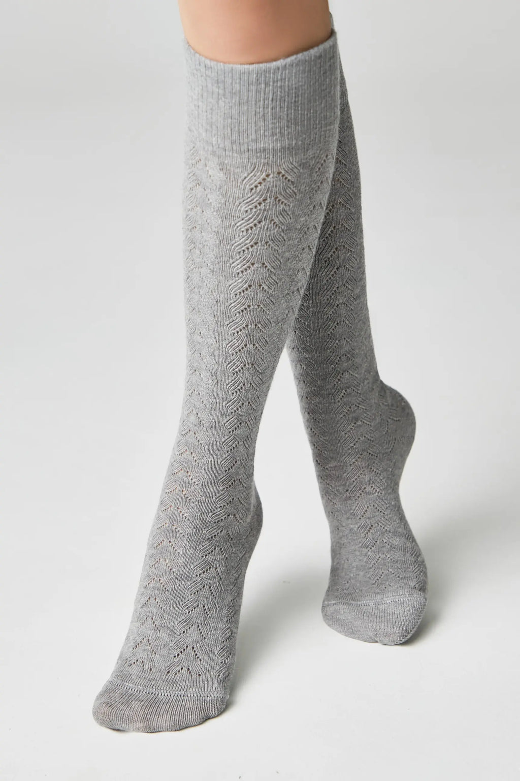 TheRanok.com Cotton Knee Highs Conte Classic 010 - Cotton Blend and Knitted Pattern — packaging