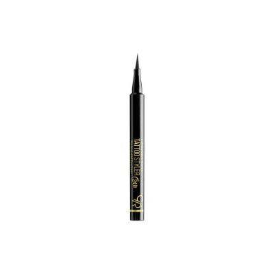 Golden Rose Waterproof Vegan Eyeliner - Midnight Black, Matte Finish, Liquid Eyeliner for Precise Application