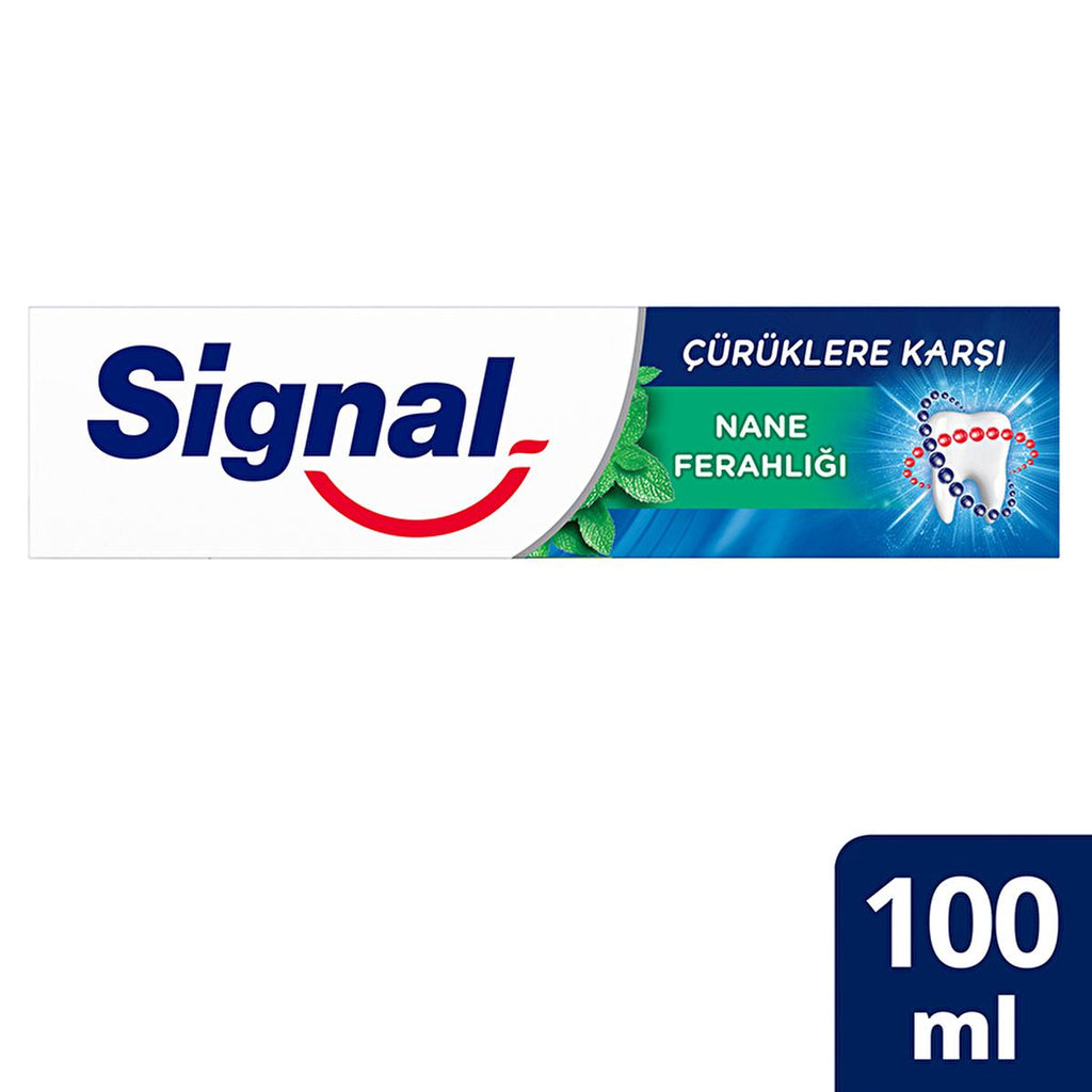 Signal Anti-Cavity Toothpaste with Pro-Fluoride Complex & Long-Lasting Freshness - 3.38 fl oz