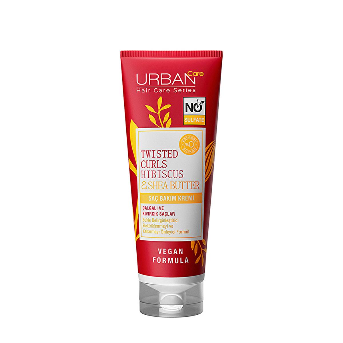 Urban Care Sulfate-Free Hair Care Cream for Curly Hair - Nourishing, Moisturizing, Vegan, 8.45 fl oz