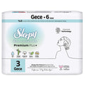 Sleepy Bio Natural: Organic Cotton Nighttime Pads - Sustainable, Hypoallergenic Feminine Hygiene for Women - 6 Count