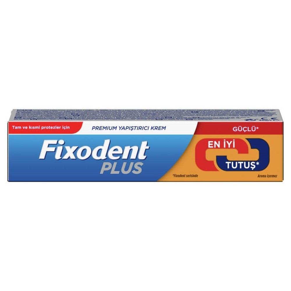 Fixodent Plus Premium Denture Adhesive Cream 40g