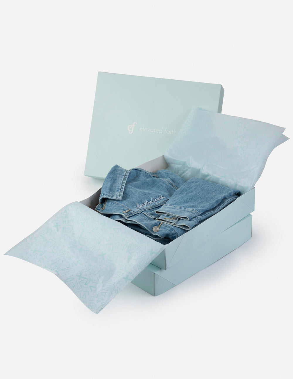 Elevated Faith Apparel Gift Packaging — main product shot