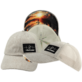 Paddle Board Hat - Dad Hat - Sand Hemp / Sand - Soft Trucker Mesh