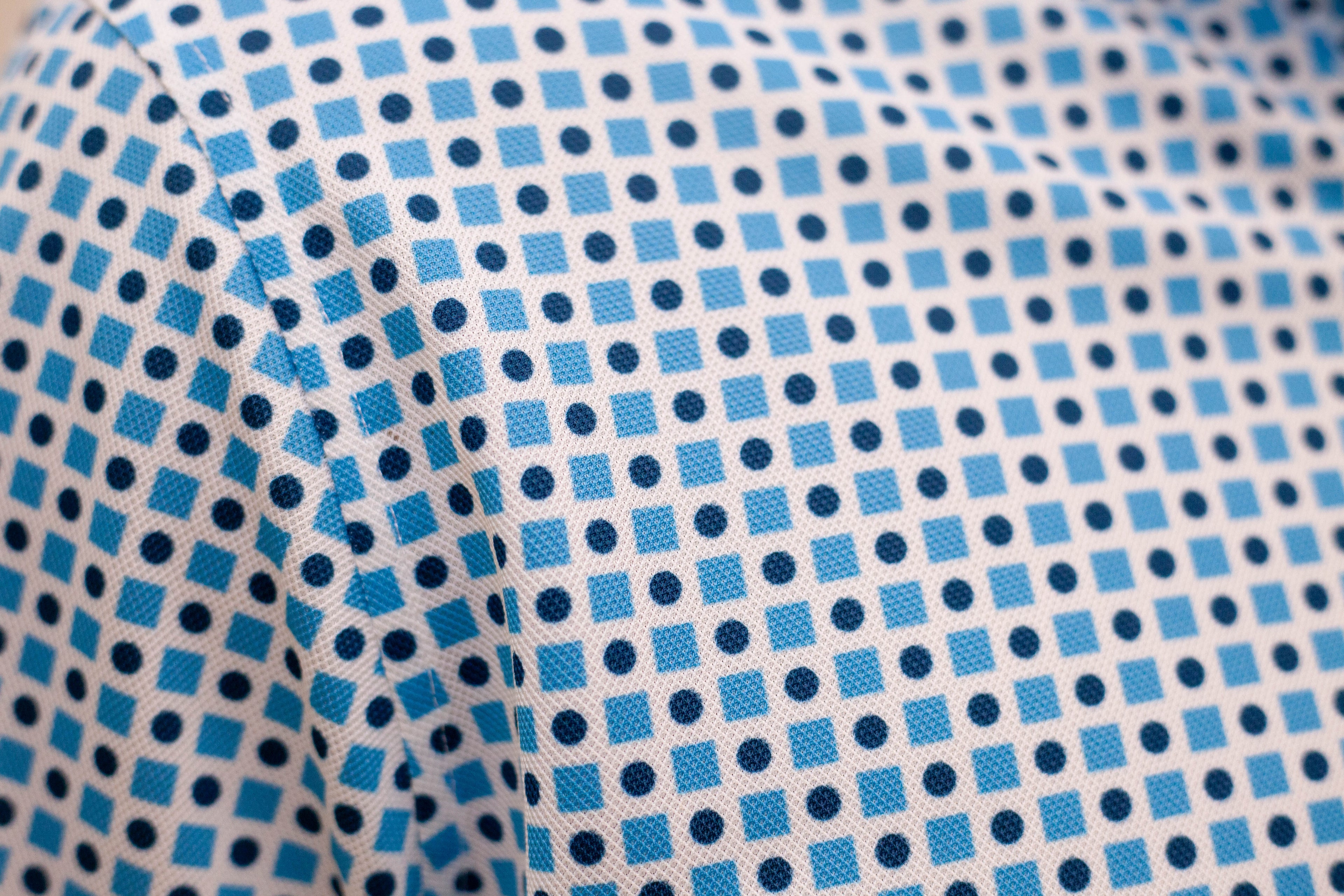 Buki Palm Springs Short Sleeve Tech Shirt — detail close-up