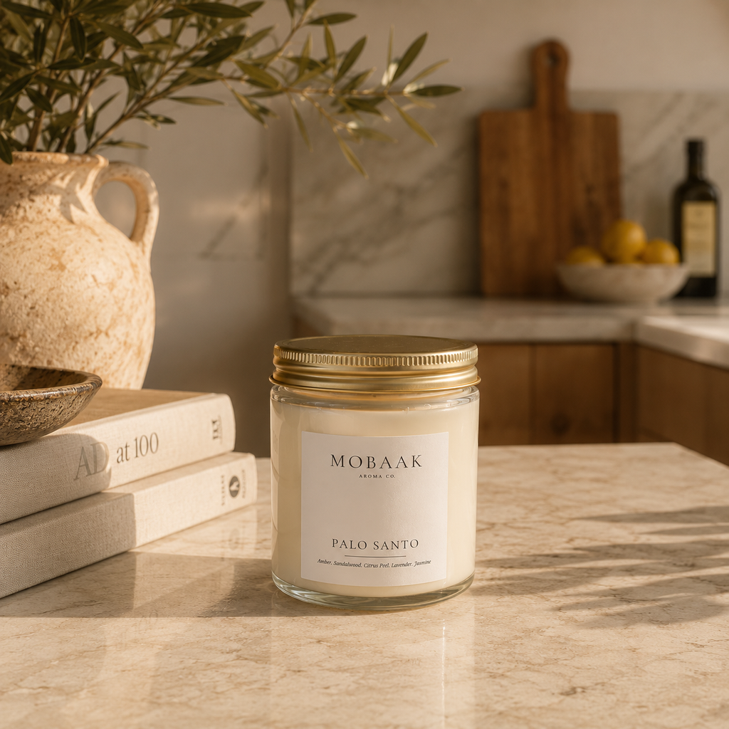Palo Santo Candle – Mobaak Aromatherapy Shoppe, view 2
