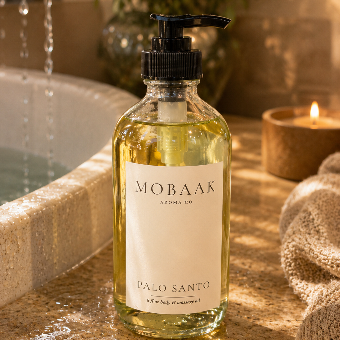 Palo Santo Body Oil – Mobaak Aromatherapy Shoppe