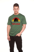 Spun Bamboo Papa Bear Men's Bamboo Viscose/Organic Cotton Short Sleeve Graphic T-Shirt — main product shot