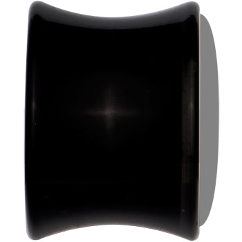 BodyCandy Custom Tribal Initial Acrylic Personalized Saddle Plug - buy 2 for a pair — side view