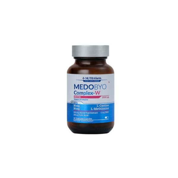 Dermoskin Nutrafarm Medobyocomplex-W Dietary Supplement & - 60 Capsules