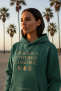 Tristan’s Treehouse Peace is a Universal Language – Hoodie — main product shot
