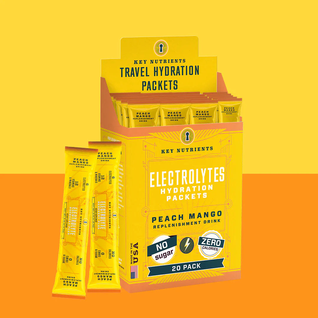 Key Nutrients Electrolyte Recovery Plus Powder (Sugar-Free) — in-use photo