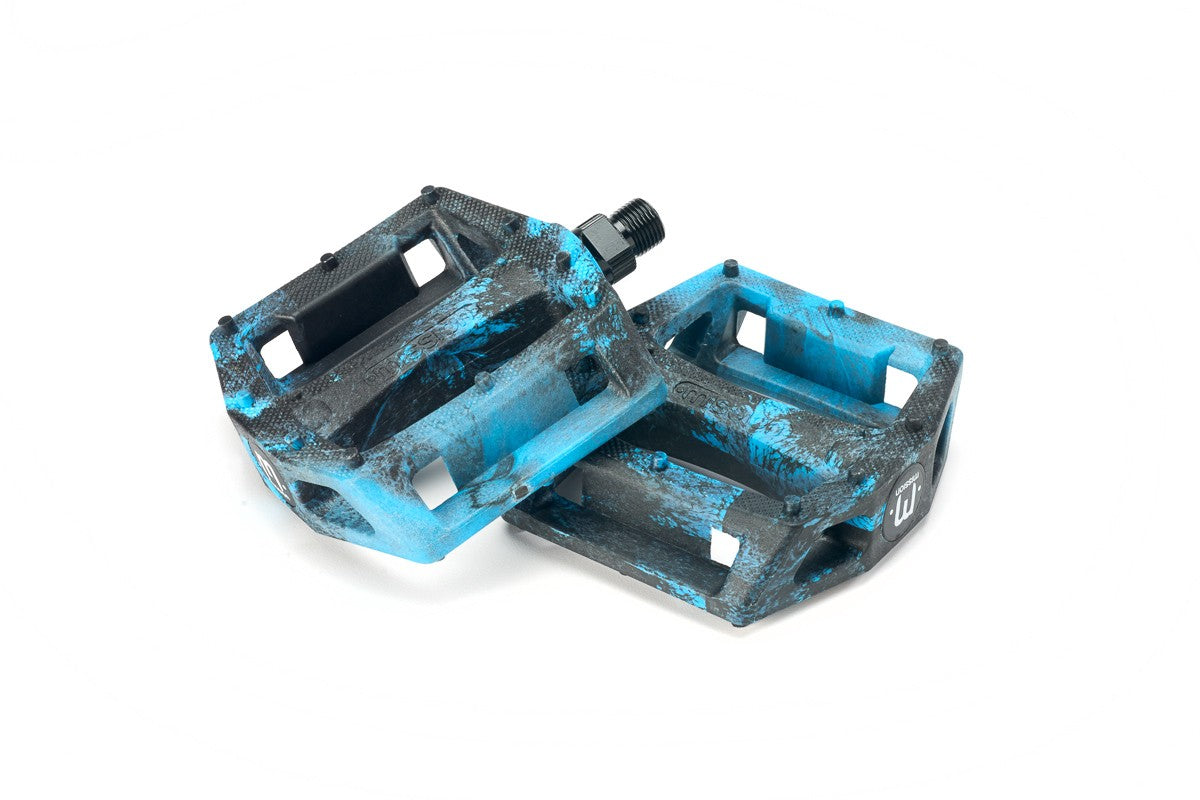 Mission BMX Impulse PC Pedals - Black/Blue