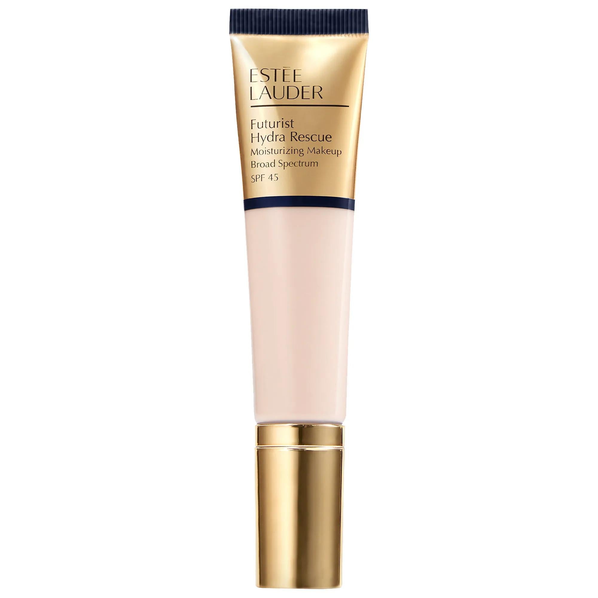EstŽe Lauder Futurist Hydra Rescue SPF 45 Foundation: Moisturizing, Radiant, and Protective - Vitamin E, Buildable Coverage