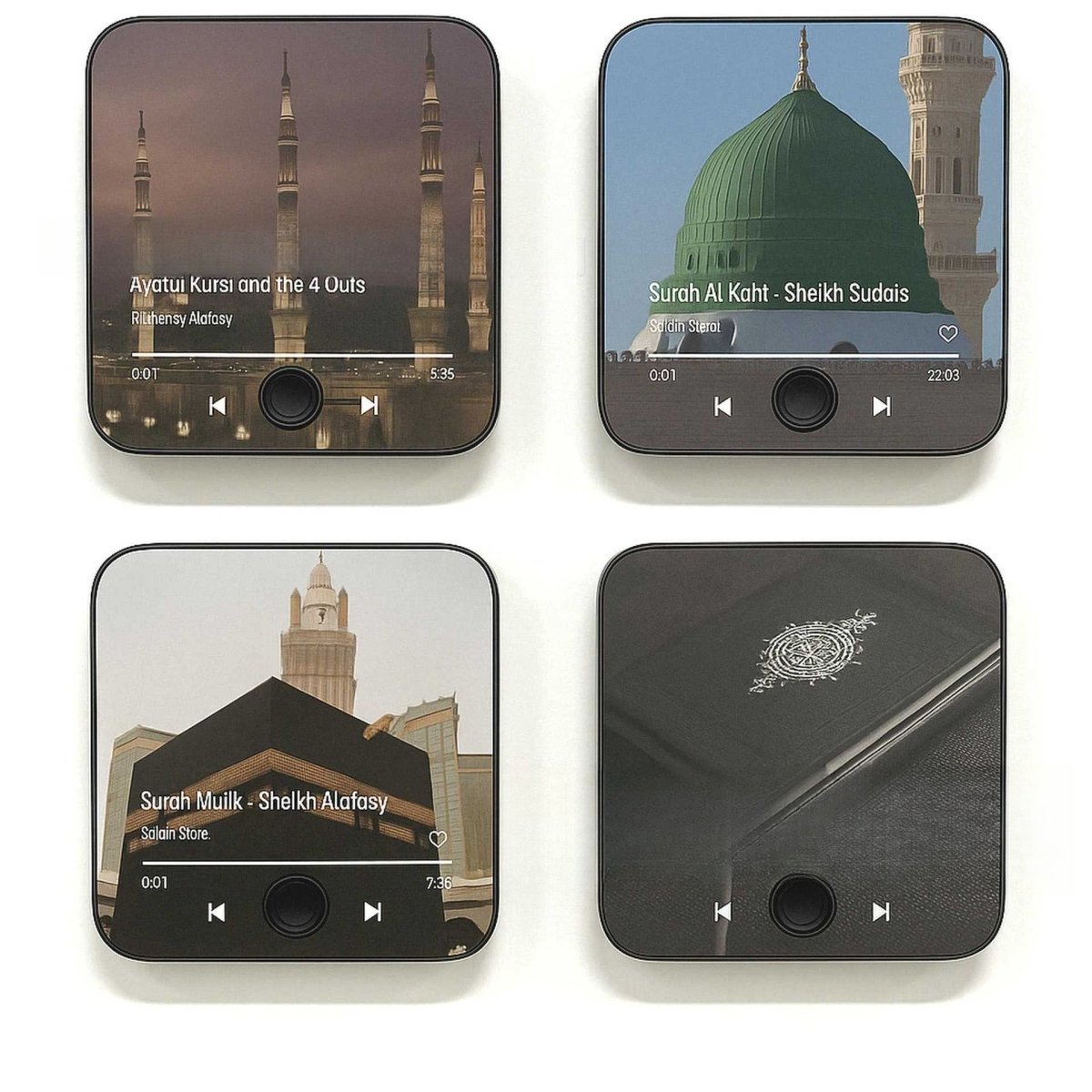 Mariam's Collection Personalized Music Magnetic Fridge Magnets (MAC295) — Mariam's Collection branding close-up