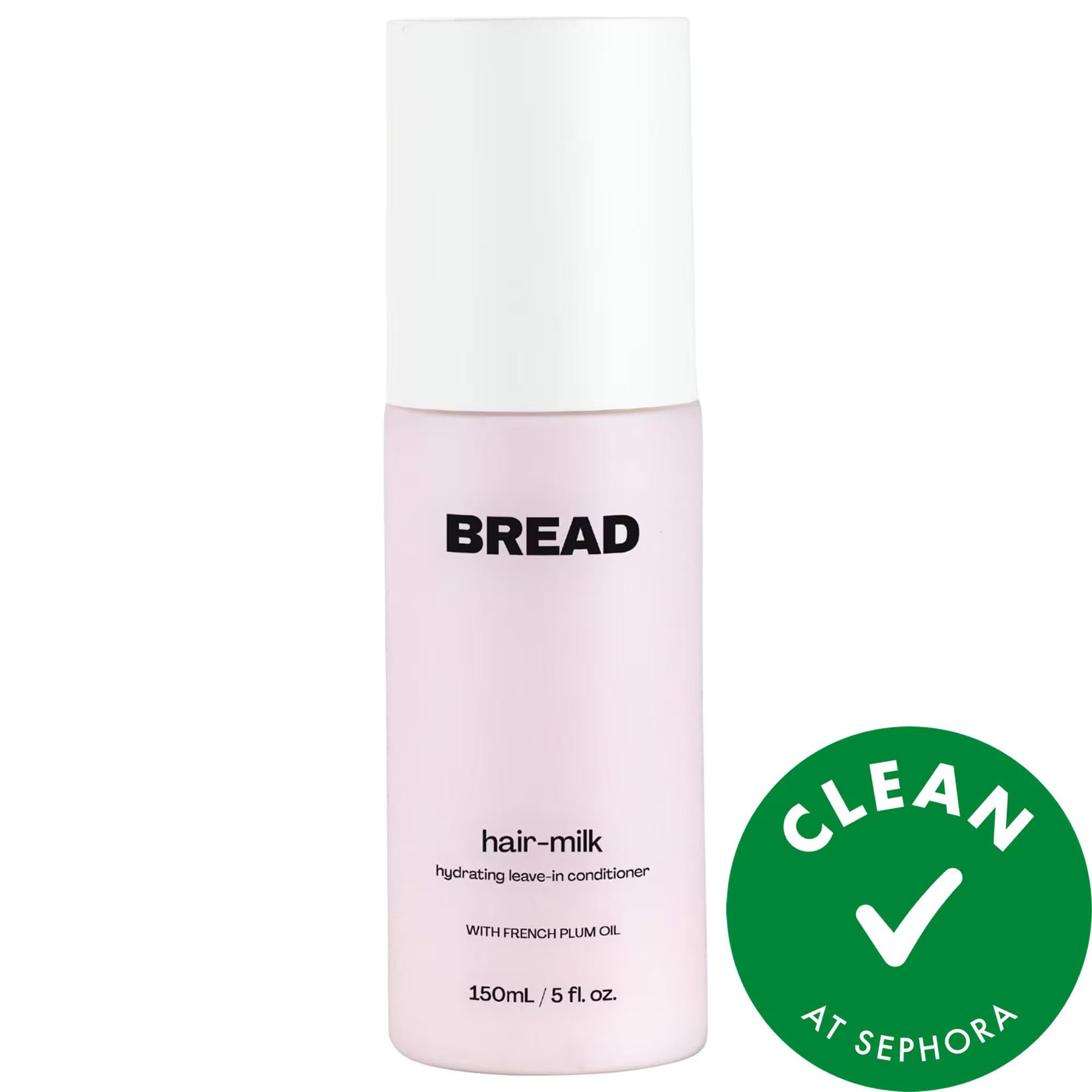 BREAD BEAUTY SUPPLY Hair Milk Hydrating Leave-In Conditioner for Dry, Damaged, Curly, and Coily Hair - Vegan, Cruelty-Free