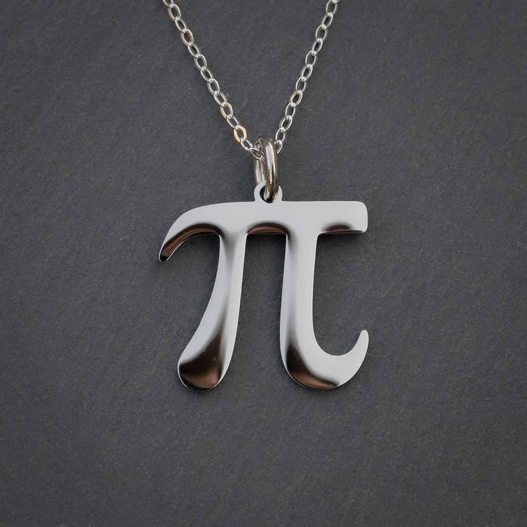 Princess Awesome & Boy Wonder Pi Necklace — construction detail