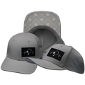 The Heartbeat Brand Pickleball Baseball Hat — Light Gray — main product shot