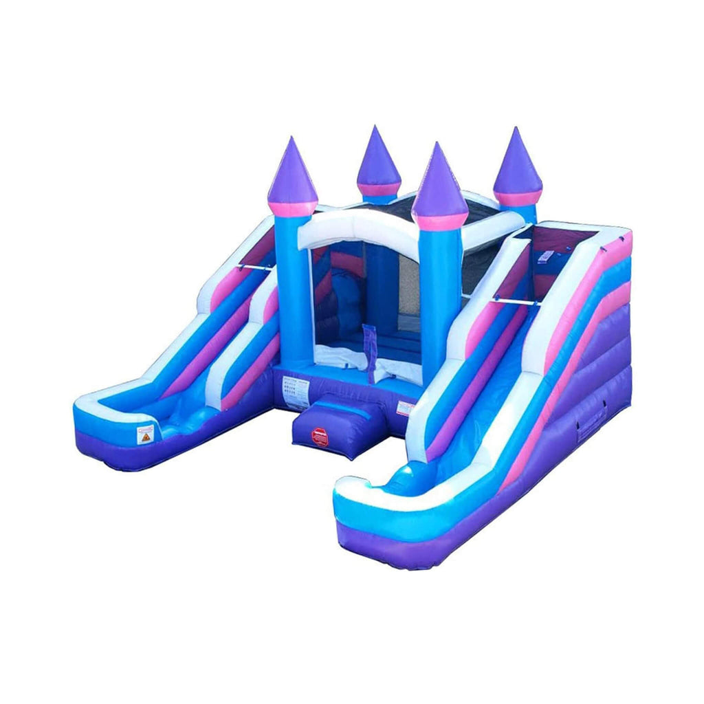 16FT Pink Castle Bounce House Combo With Double Water Slide (SAK84027) – SAKSBY WHOLESALE, view 10