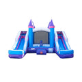 16FT Pink Castle Bounce House Combo With Double Water Slide (SAK84027) – SAKSBY WHOLESALE