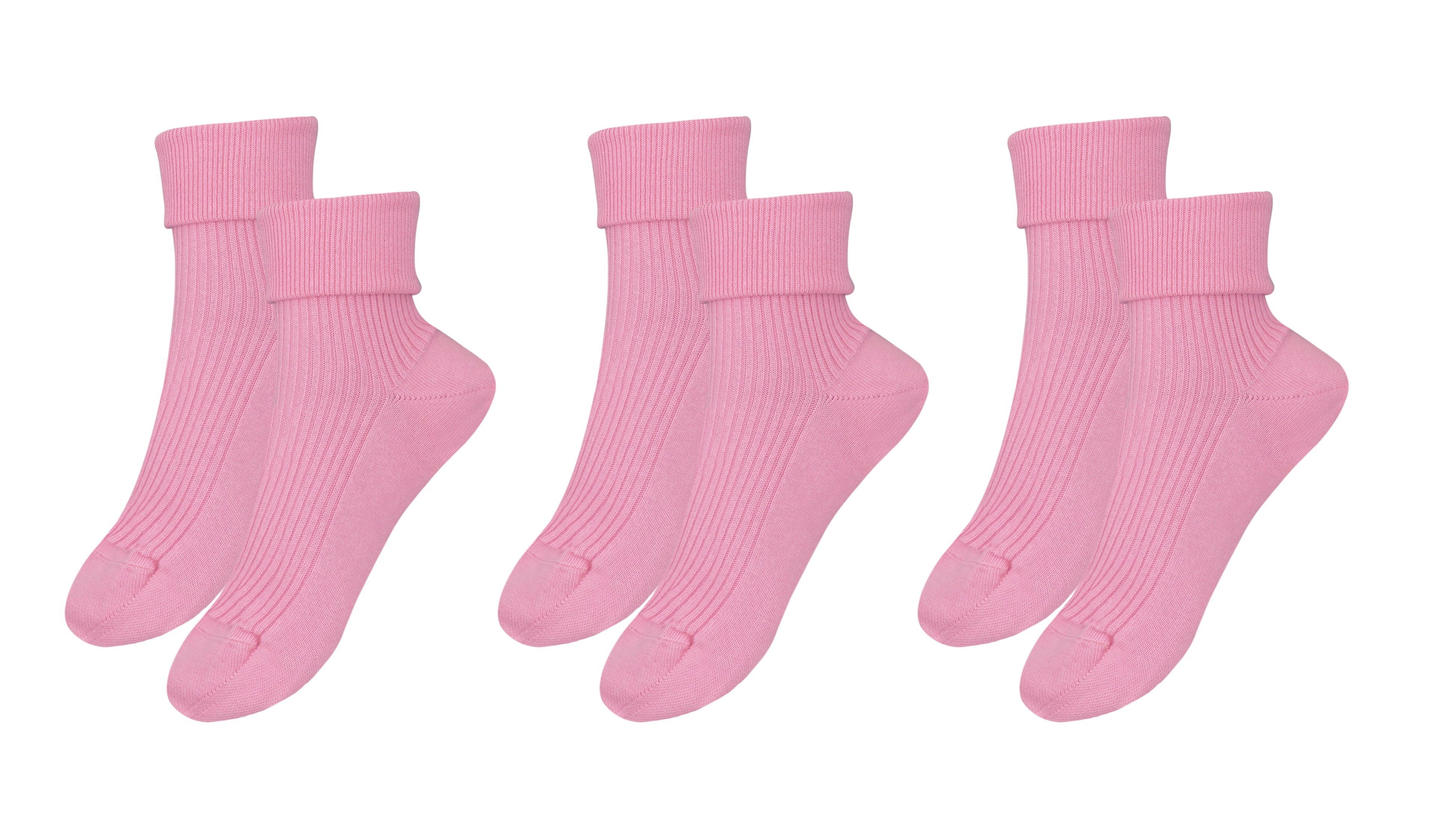 tittimitti tittimitti® 100% Organic Combed Cotton Luxury Women's Socks 3-Pack. Made in Italy. — side view