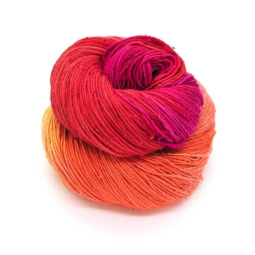 Darn Good Yarn Darn Good Yarn Pixie Bonnet Crochet Kit — construction detail