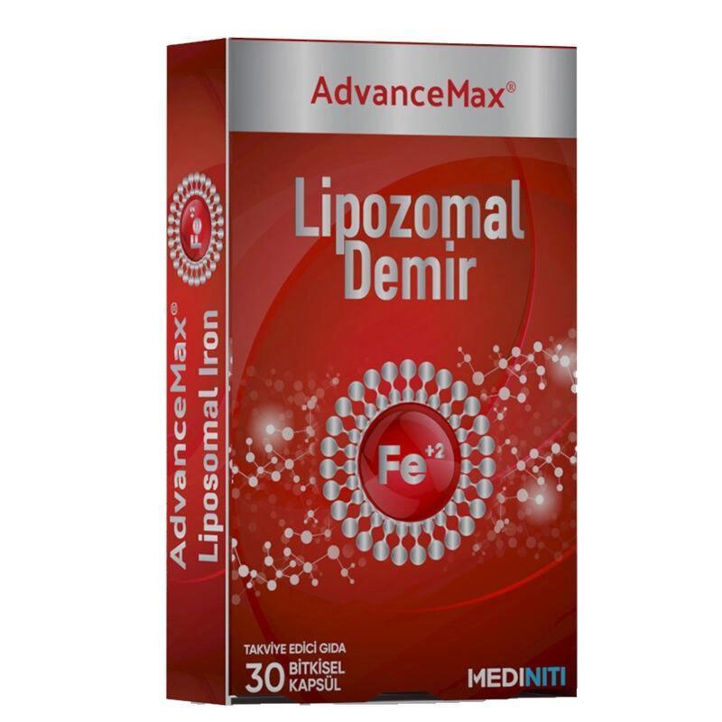 Advancemax Lipozomal Iron - 30 Capsules | Iron & Vitamin C