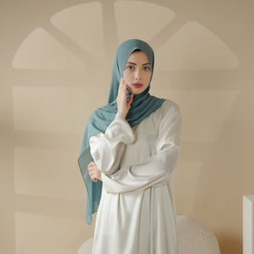 Plain Chiffon Shawl, Extra Fine Chiffon Hijab (MH067)