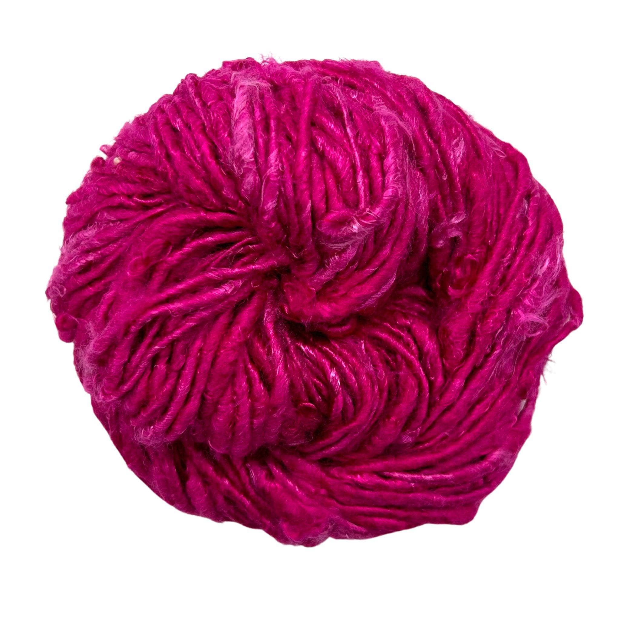 Darn Good Yarn Darn Good Yarn Banana Fiber Yarn – Plant-Powered Texture — Darn Good Yarn branding close-up