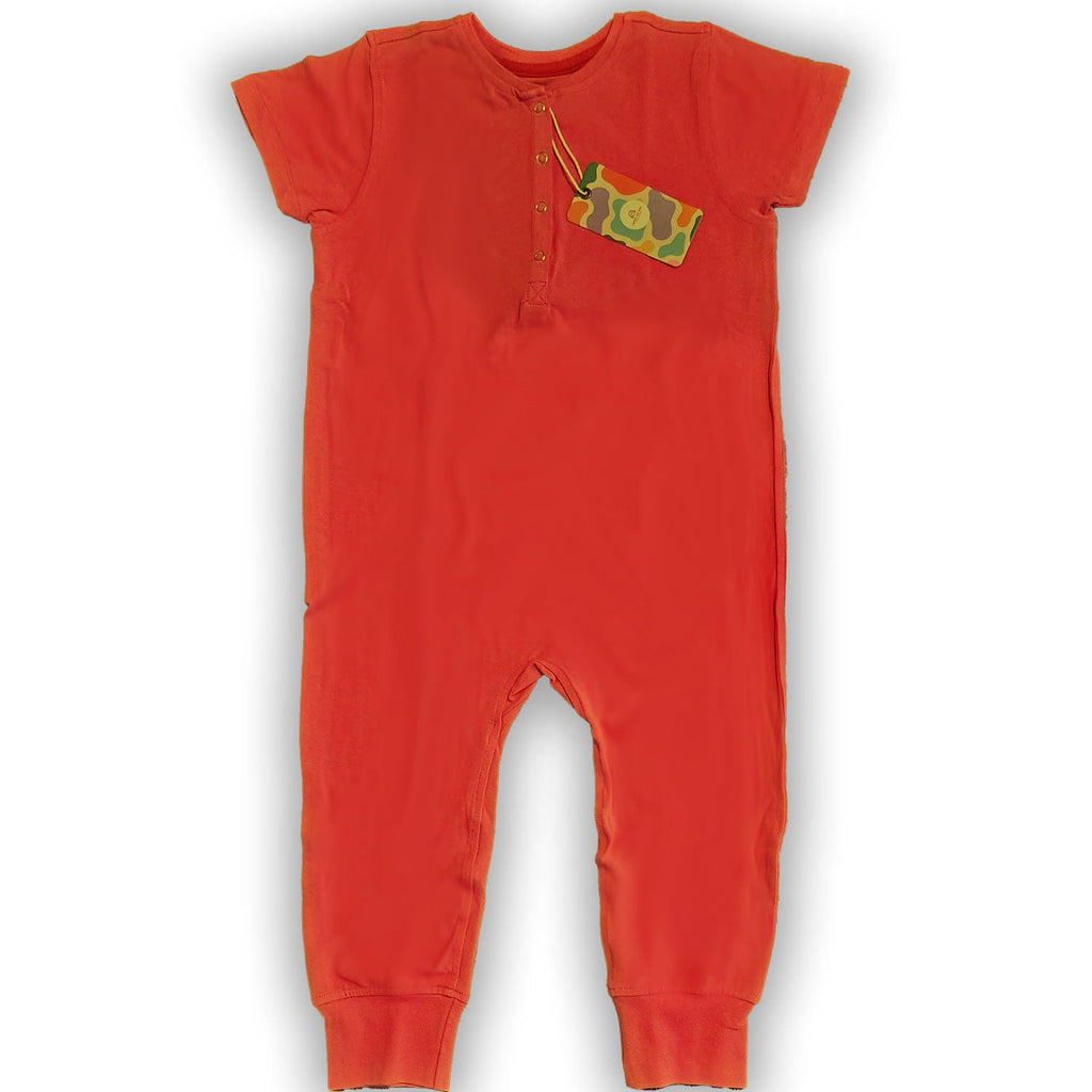 ParkerandTalia Ultimate Comfort Playsuit-RED — size reference
