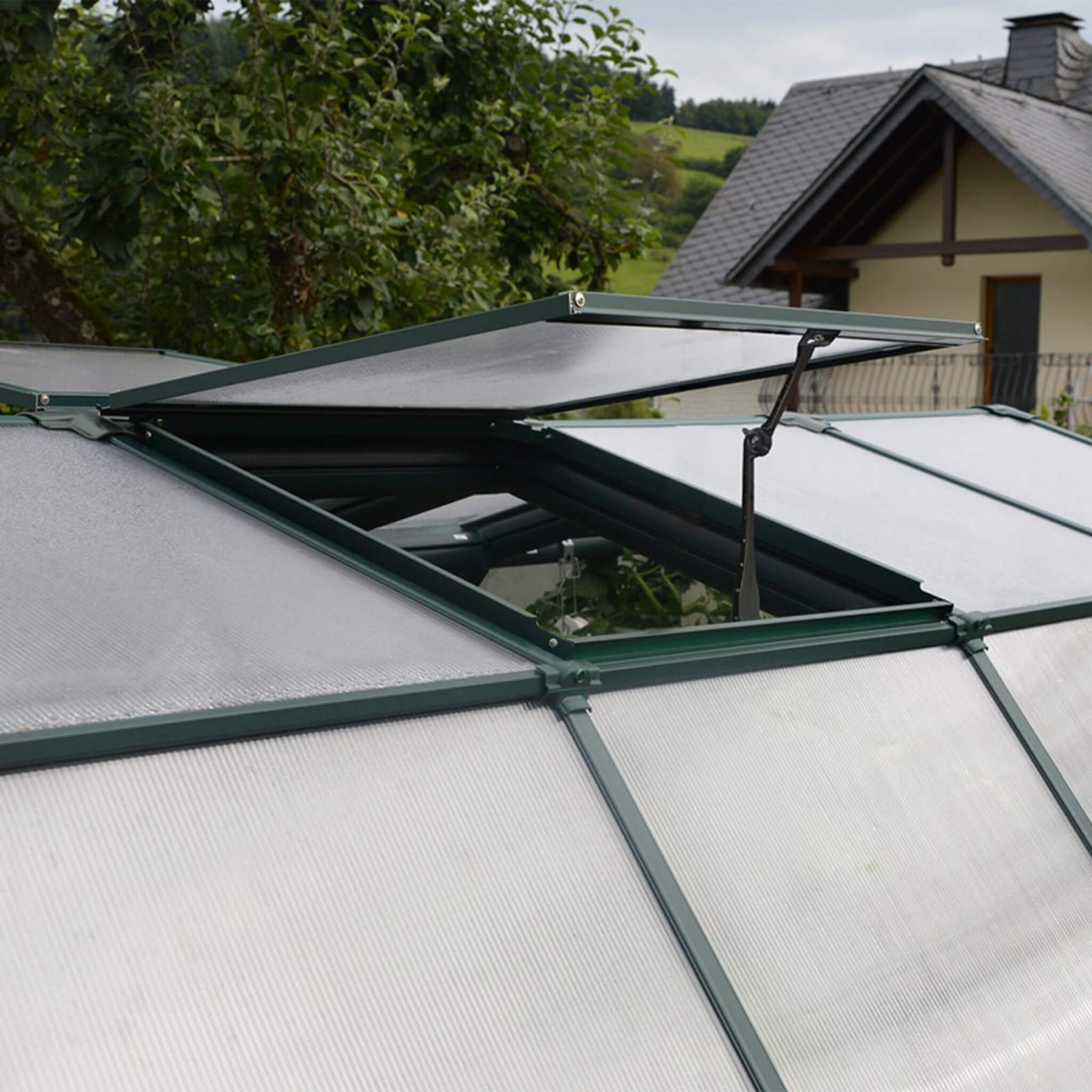 [08X20FT] Extra-Large Barn-Style Weatherproof Walk-In Greenhouse With Roof Vents (SAK85716) – SAKSBY WHOLESALE, view 3