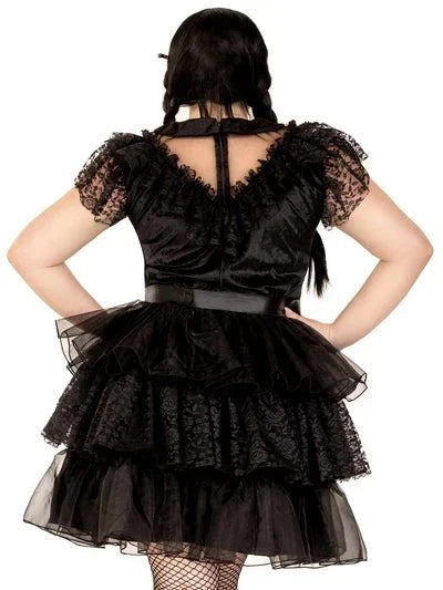 Plus Size 3 PC Raving Rebel Costume